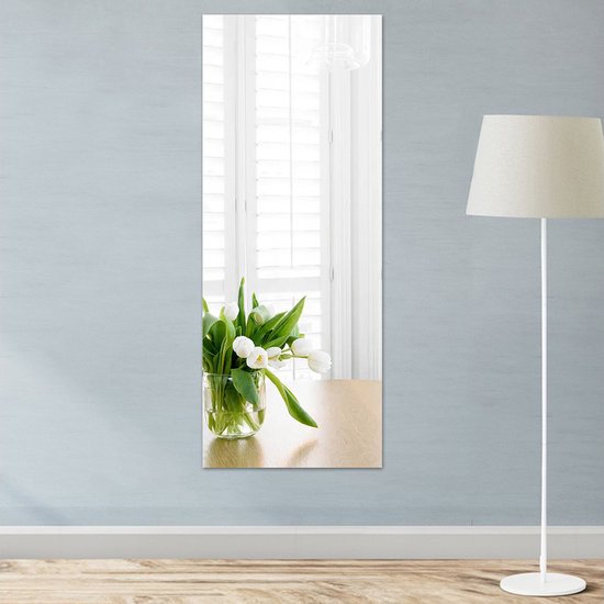 Selbstklebender 3d Spiegel 40 Cm X 150 Cm Einfach Anzubringen Stilvolle Dekoration Für Jeden Raum Wandspiegel Badezimmer Wanddekoration