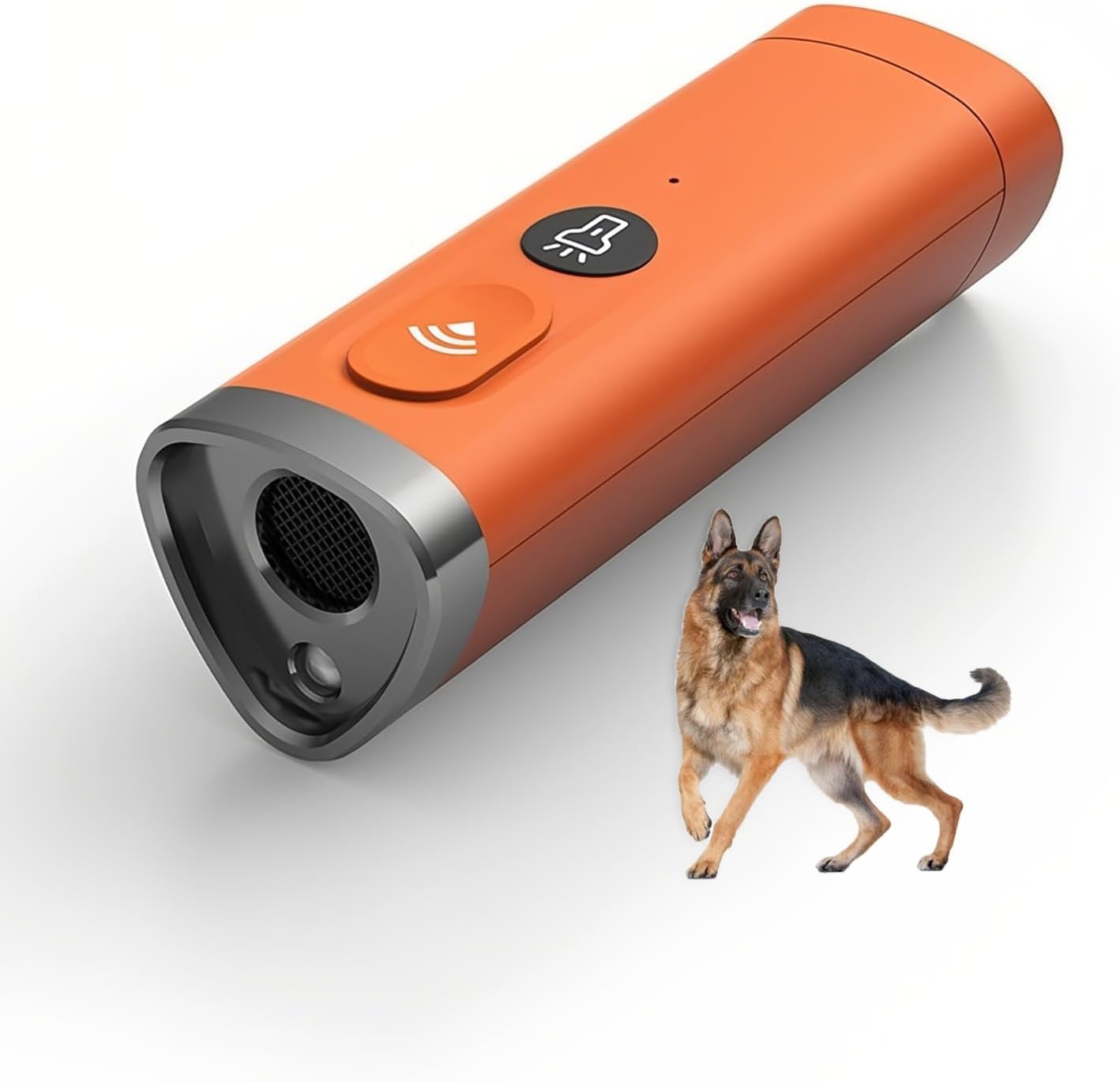 Handliches Ultraschall-hundeabwehrgerät Mit Verhaltenstraining, Taschenlampenmodus Und Bellstopper, Wiederaufladbar, Langlebig, Einfach Zu Bedienen, Für Hunde Im Innen- Und Außenbereich
