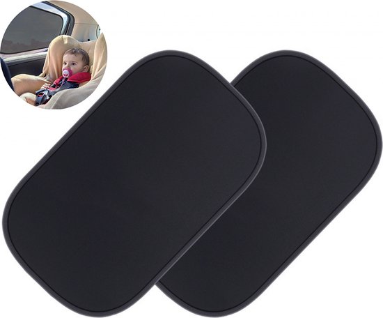 Sonnenschutz Fürs Auto 2 Teilig Uv Schutz Extra Dunkel Mit Uv Schutz Für Babys Und Kinder Sonnenschutz Für Die Seitenscheibe Sonnenschutz Fürs Au