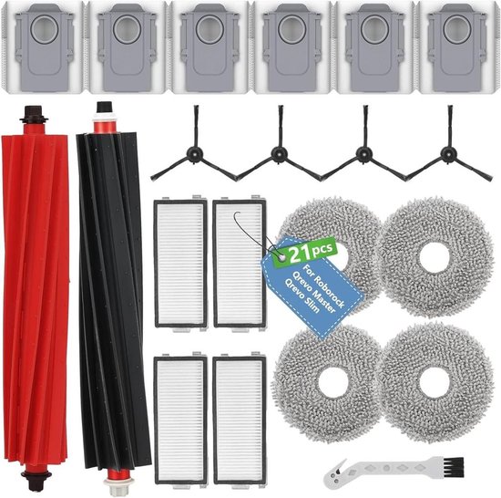 Geeignet Für Das Roborock Qrevo Master/slim 21-teilige Zubehörset.