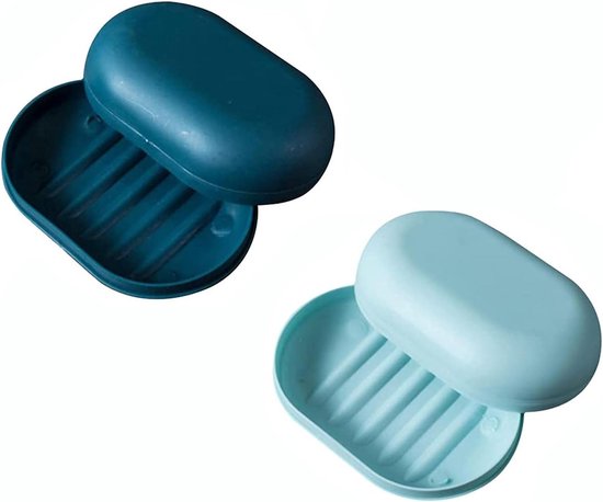 Reiseseifenschale – Mit Deckel, 2er-pack, Wasserdicht Für Dusche, Reisen, Wandern, Schule Und Fitnessstudio