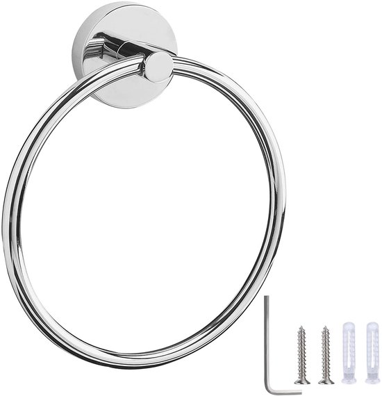 Handtuchring Aus Edelstahl – Langlebig Und Elegant – 1 Stück – 160 Mm
