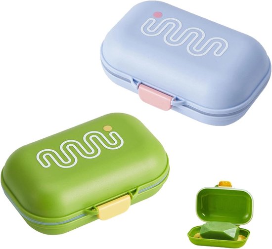 Allecto Plus 2er Pack Reiseseifenboxen, Tragbare Seifenboxen Aus Robustem Kunststoff Mit Luftdichtem Deckel Und Abtropfgitter Für Zuhause, Schule