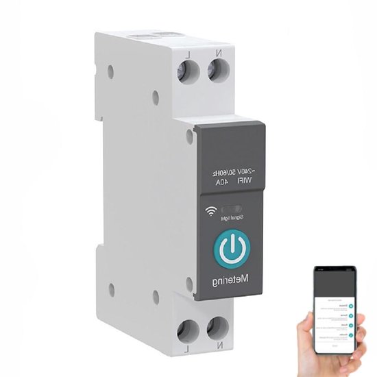 Allecto Premium Intelligenter Wlan-schalter 16a 230v Mit Drahtloser Fernbedienung 3 Timer-modi App-steuerung Und Sicherheitsfunktionen Für Smart