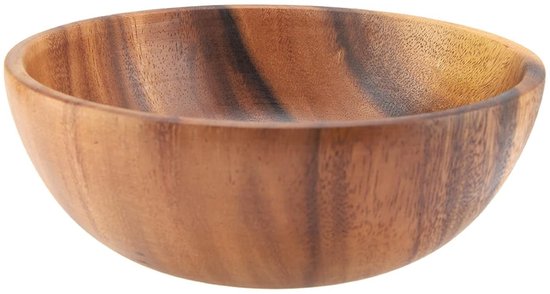 22 X 75 Cm Große Holzschüssel Obstschale Salatschüssel Aus Holz Nachhaltiges Küchengeschirr Für Obstsalat, Suppe Und Reis