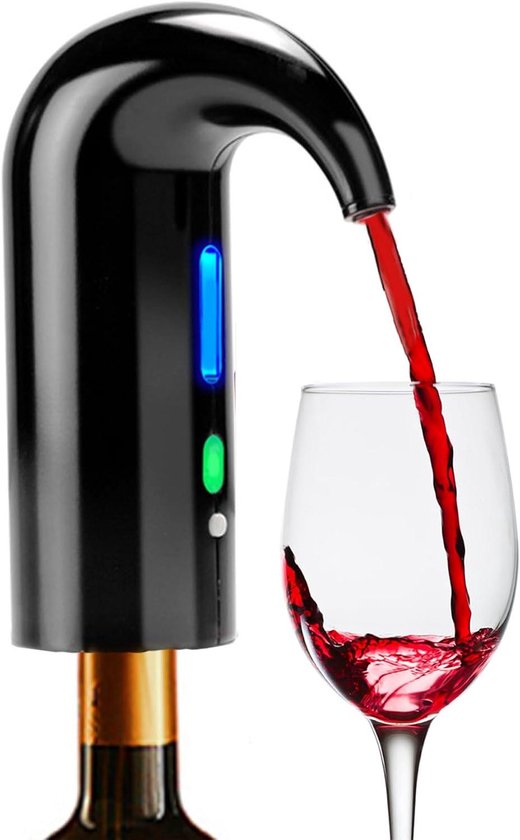 Elektrischer Weinausgießer Mit Belüfterfunktion – Tragbare Weinkaraffe Und Weinausgießer Mit Ein-knopf-bedienung
