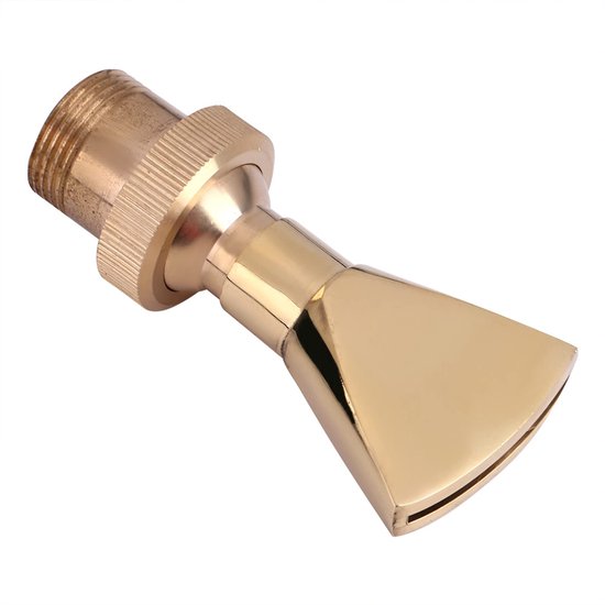 Springbrunnendüse 1/2" Dn15 & 3/4" Dn20 - Fächerförmiger Sprühkopf Aus Messing - Gartenbrunnenzubehör