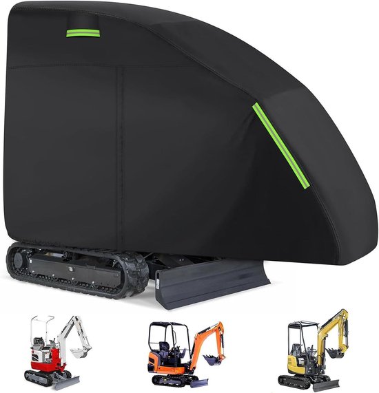 Wasserdichte Minibaggerabdeckung Aus 210d Oxford-gewebe Für E20 – Schutz, Langlebigkeit Und Geeignet Für Ein Gewicht Von 800–1600 Kg