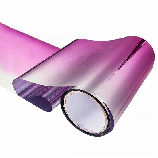 Aufkleber Zum Schutz Der Autoscheibe Vor Sonne Und Uv-strahlung (rosa) – Inklusive Rakel