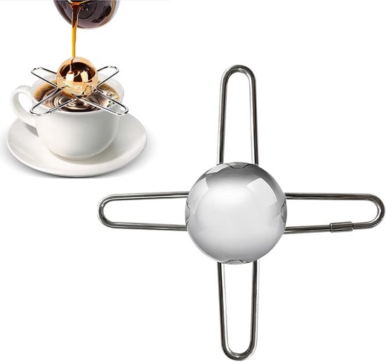 Wiederverwendbare Kühlkugel Aus Edelstahl Für Espresso, Kaffee, Cocktails Und Bourbon – Perfekt Zum Kühlen Von Eiswürfeln