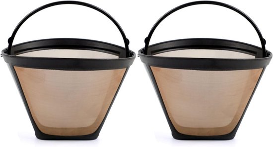 Wiederverwendbare Kaffeefilter Im 2er Pack Für Ninja Dual Brew Pro Perfekte Kegelfilter Für Kaffeeliebhaber Und Nachhaltige Nutzung