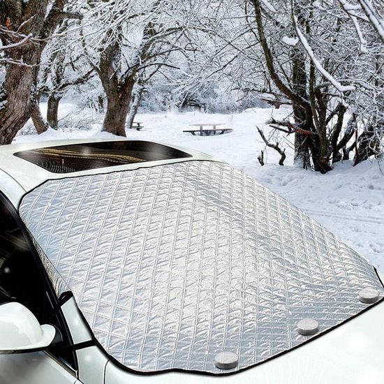 Magnetische Auto-windschutzscheibenabdeckung Winterschutz Vor Wind Schnee Staub Frost Und Sonne Mit Magnet Große Auto-windschutzscheibenabdeckung 190