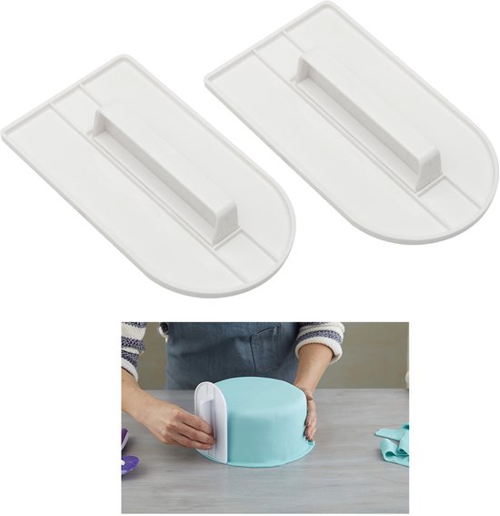 2 Teiliges Spatelset Tortenspatel Fondantspatel Zuckergussspatel Fondantwerkzeuge Backwerkzeuge Diy Backen Leicht Zu Reinigen Für Fondant, Torten
