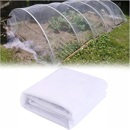 Insektennetz Für Den Gemüsegarten Schutznetz Für Gemüsepflanzen Multifunktionales Schutznetz Tragbarer, Vogelsicherer Pflanzentunnel Für Empfindl