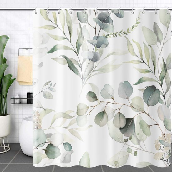 Anti Schimmel Duschvorhang Natur & Blumen Duschvorhang 180 X 180 Cm Duschvorhang Duschvorhangringe