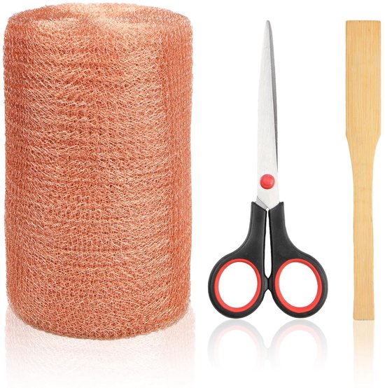 Nagetierbekämpfung Mit Kupfergewebe, 5 Zoll X 35 Fuß, Sieben Rollen, Gegen Mäuse, Fledermäuse Und Schnecken, Selbstgemachte Marmeladen Schnüffel