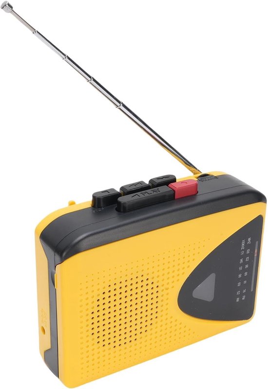 Tragbarer Kassettenrekorder Am/fm Radio Aufnahme Auf Kassette Über Mikrofon Eingebauter Lautsprecher Kopfhöreranschluss Gleichstrom Oder Batterie