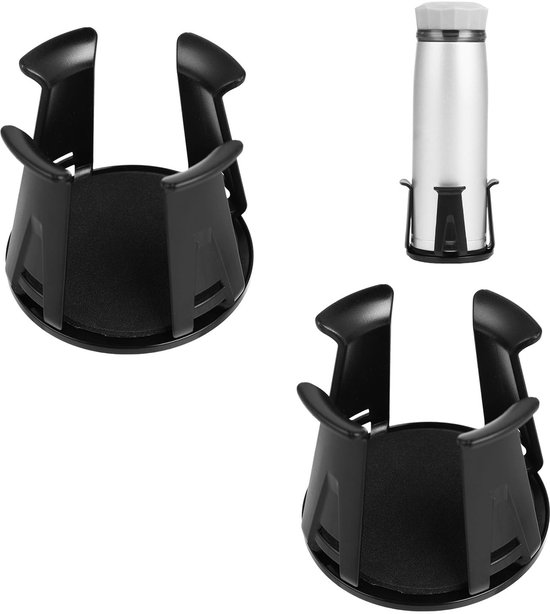 Universelles Auto Becherhalter Set (2 Stück), Aufkleber, Multifunktionaler Becherhalter Für Tisch Und Rückenlehne, Kompatibel Mit Kaffeebechern U