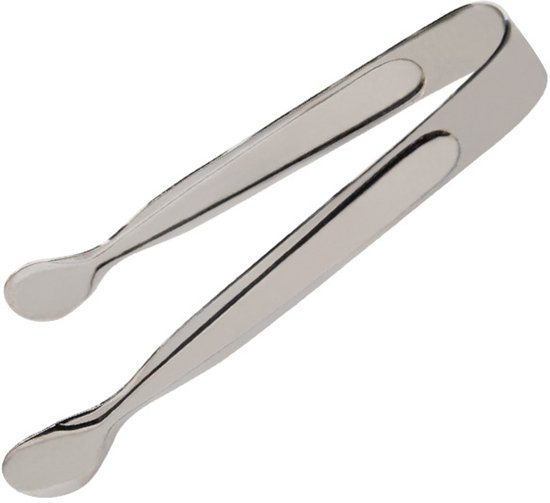 2 Teiliger Mini Clip Aus Edelstahl Für Süßigkeiten, Für Fertiggerichte, Vorspeisen, Desserts, Kleine Mengen Süßigkeiten, Eiswürfel (12,2 Cm, Silb