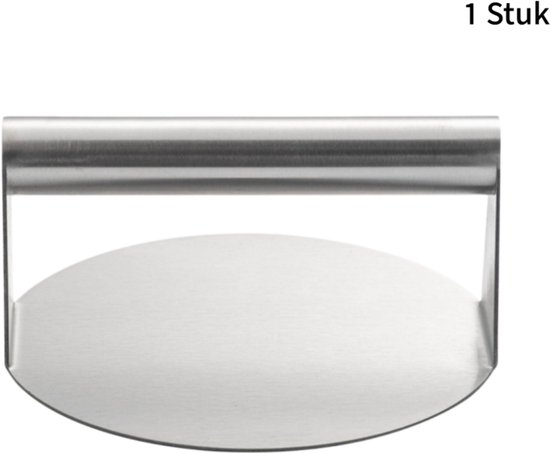 1 Teilige Burgerpresse Aus Edelstahl Fleischpresse Für Hamburger Und Steaks Teigpresse Für Brötchen Küchenutensil