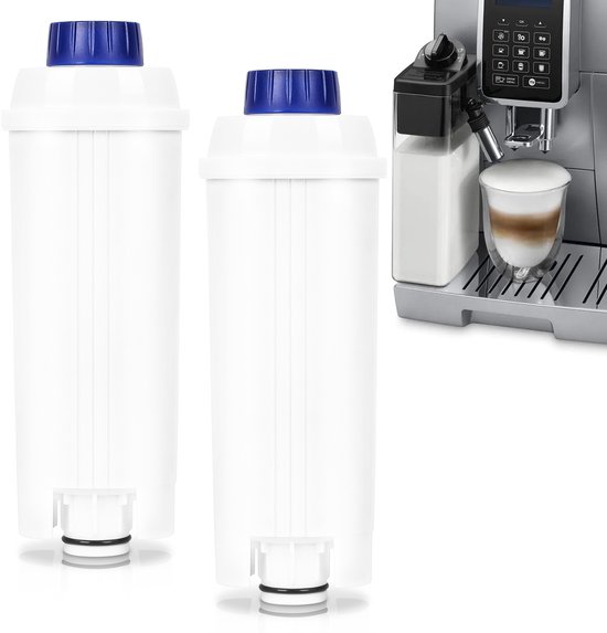 Delonghi Wasserfilter, 6 Stück, Kompatibel Mit Delonghi Kaffeemaschinen Der Serien Dlsc002, Ecam, Esam Und Etam