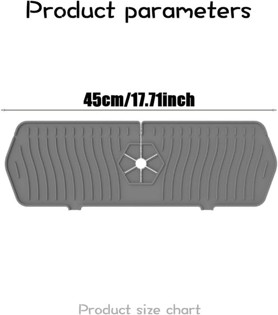 Küchenspülen Spritzschutz 45 Cm Wasserhahn Schutzplatte Zum Schutz Der Arbeitsfläche Als Sonnenschutz Für Küchen Und Badezimmer Spritzschutz