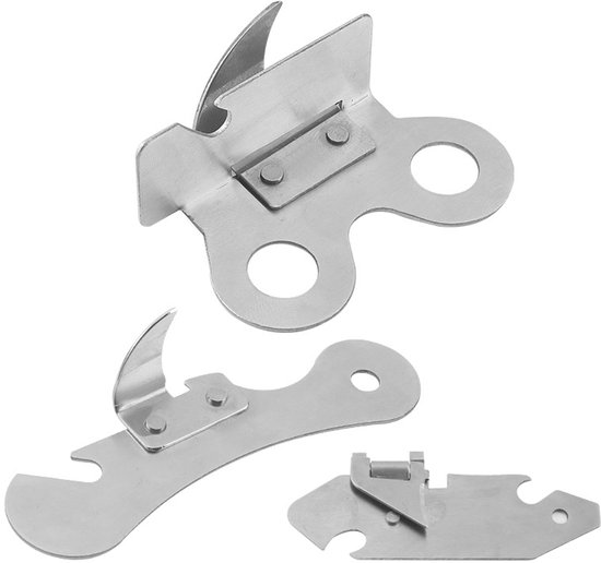 3-teiliger Mini-dosenöffner Aus Edelstahl Mit Schraubmechanismus Für Flaschen Und Bierdosen