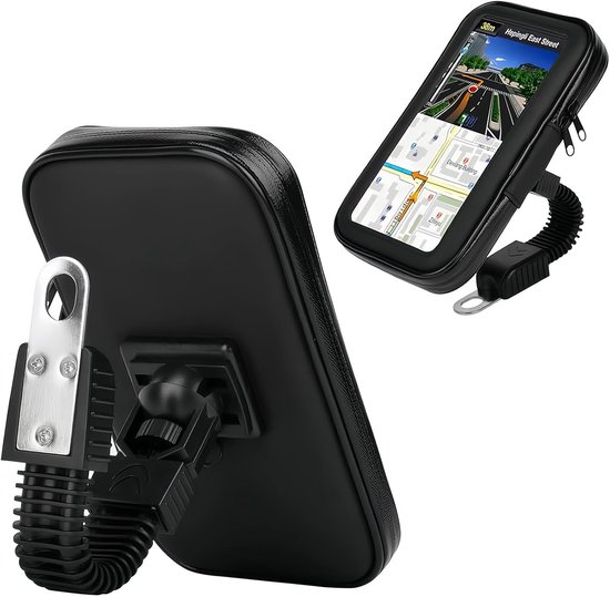 Wasserdichte Handyhalterung Für Motorräder, 360° Drehbare Universal Smartphonehalterung Für Motorräder