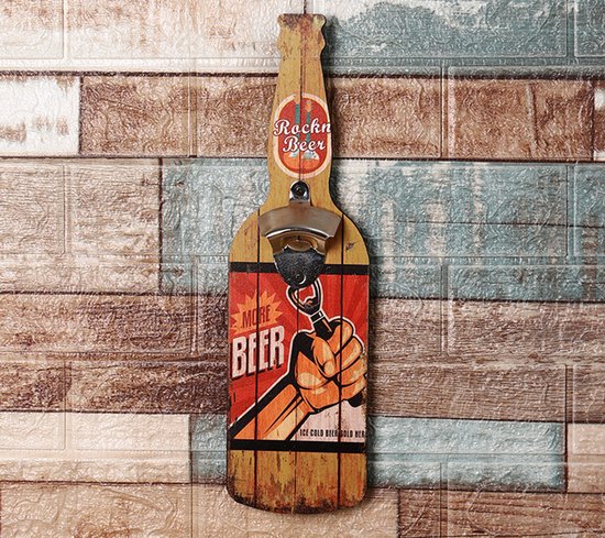 Retro Bierflaschenöffner Wandmontierter Flaschenöffner