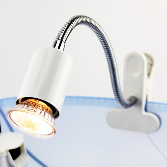 Klemmleuchten 2 Stück E27-klemmleuchte 45 W Mit Schalter Flexible E27-nachttischleuchte E27-klemmleuchte Klemmstrahler 360 Verstellbarer