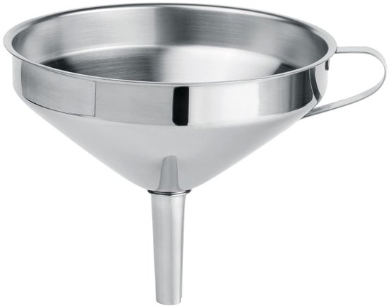 Trichter – Küchentrichter – Metall-einfülltrichter – Hochwertiger Trichter – Edelstahl – Silber