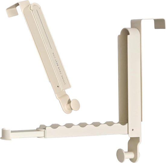 Wäscheständer Mit Haken Zur Türbefestigung 25 Cm Milchweiß