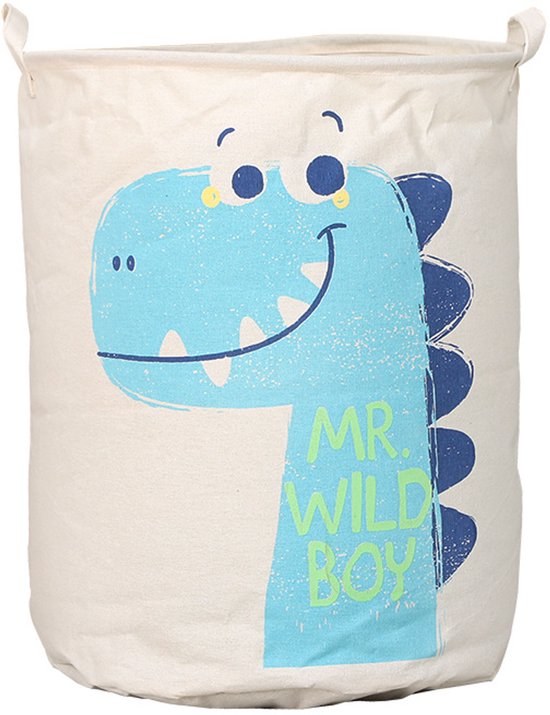 Wäschekorb / Spielzeugkorb Fürs Schlafzimmer (45 X 50 Cm) Wasserdichter Wäschekorb Für Babykleidung Mit Griffen, Faltbarer Wäschekorb Fürs Kinder