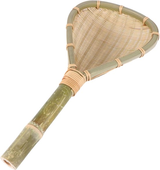 Teelöffel/schöpflöffel Aus Geflochtenem Rattan, Spatel/kochsieb Für Suppen, Eintöpfe, Soßen, Warme Und Kalte Gerichte, 40 Cm