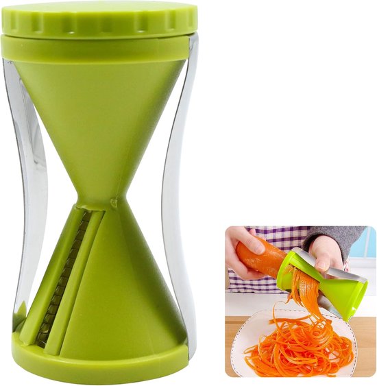 Spiralschneider & Spiralenschneider Für Gemüse Multifunktionaler Manueller Spiralenschneider Für Nudeln, Karotten, Gurken, Zucchini Und Spargel G