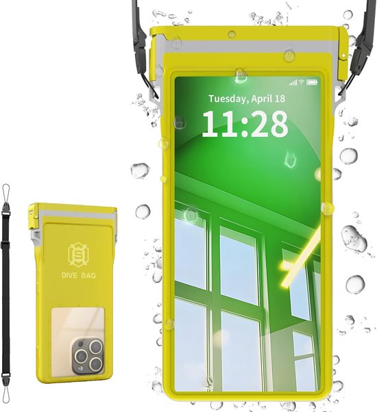 Wasserdichte Handyhülle Ideal Zum Schnorcheln Und Tauchen Ipx8-wasserdicht Geeignet Für Iphone Samsung Und Smartphones Bis 7 Zoll Unverzichtbar