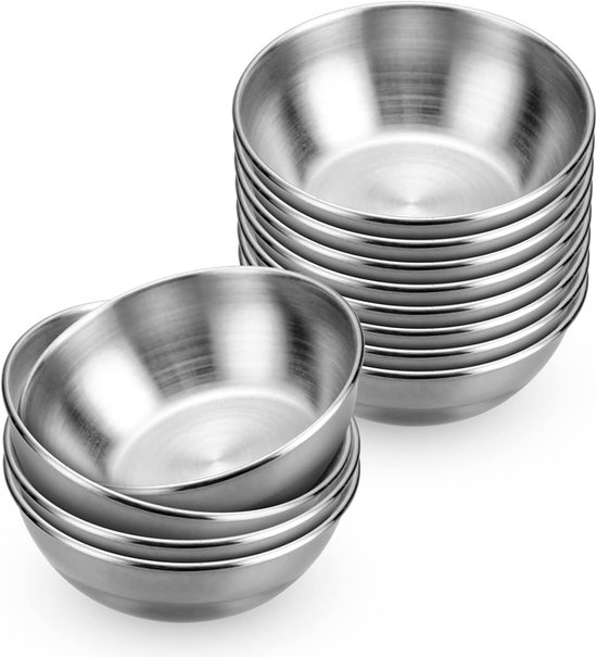 Saucenschalen Dipschalen Kleine Runde Saucenschalen Vorspeisenschalen Sushi Schalen Mit Sojasauce 12 Stück Saucenschalen 8,4 Cm Saucenschalen Aus