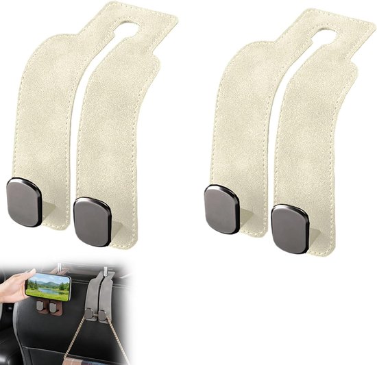Kopfstützenhaken Fürs Auto Zum Aufhängen Von Handtaschen Und Anderen Taschen Neues Modell 2026 Rückenlehnen Organizer Hochwertige Autohaken Aus L