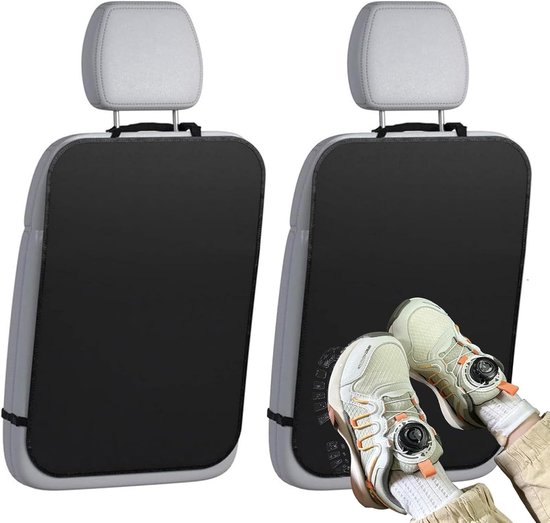 Set Mit 2 Kindersitzschonern Wasserdichter, Kratzfester Rückenlehnenschutz Für Autositze Mit Atmungsaktivem Design Und Universellen Elastischen G