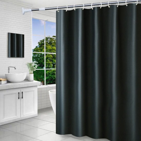 Duschvorhang 200 X 220 Cm Schnelltrocknender Duschvorhang Mit Haken Wasserdicht Und Schimmelresistent Inklusive 12 Duschvorhangringen Für Dusche