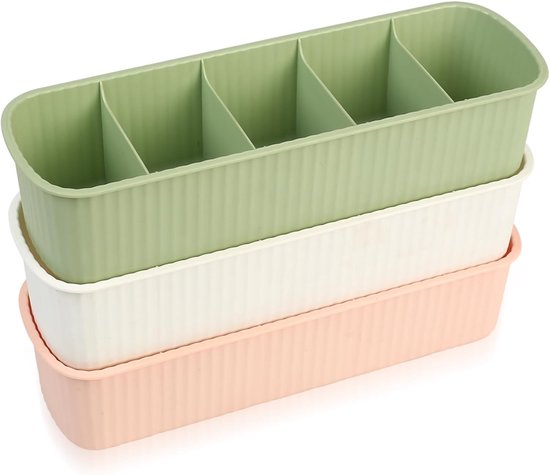 Aufbewahrungsboxen Für Socken Und Unterwäsche, 3 Teiliges Aufbewahrungssystem Für Kleiderschrank, Schubladen, Organizer Schubladeneinsätze Für Bh