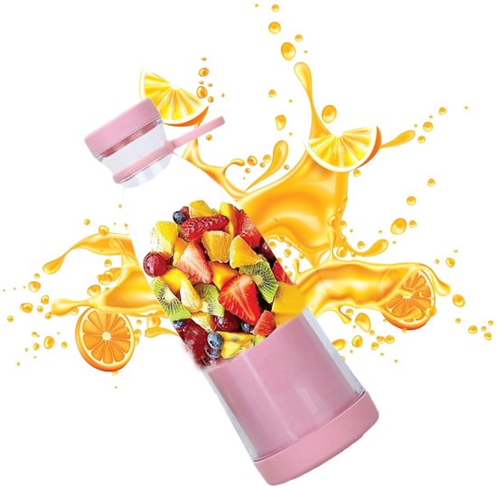 Tragbarer Mixer Smoothie Maker Saftbecher Entsafter Reisemixer Mixbecher Mit Sechs Klingen Für Die Zubereitung Von Smoothies Und Cremes, Für Reis