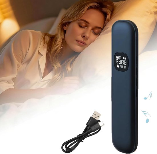 Kissenlautsprecher Mit Knochenleitung, Bluetooth-lautsprecher Für Unter Das Kissen Für Tiefen Schlaf Mit Weißem Rauschen. Ideal Zum Ungestörten Surfen Bis Spät In Die Nacht.