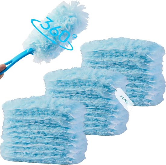 30 Teiliges Staubtuch Set 360° Staubtuch Set Kompatibel Mit Swiffer Heavy Duster Multifunktionales Einweg Staubtuch Zum Reinigen Von Ecken, Möbel