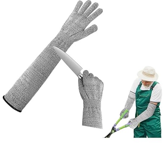 Gartenhandschuhe Für Damen Und Herren Schnittfeste Handschuhe Mit Langen Ärmeln Dornenfest Zum Rosenschneiden Mit Unterarmschutz 5 Schnittfeste