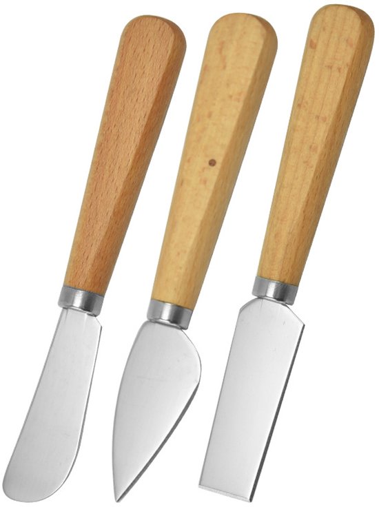 3 Teiliges Käsemesser Set, Küchenutensil, Käsemesser Aus Edelstahl, Butterapplikator, Mehrzweckwerkzeug.