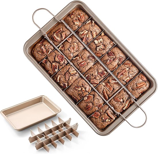 Brownie-backform Brownie-form Muffinform Backform Cupcake-backform Muffinform Cupcake-förmchen Muffin Cupcake Antihaftbeschichtung Kochutensilien