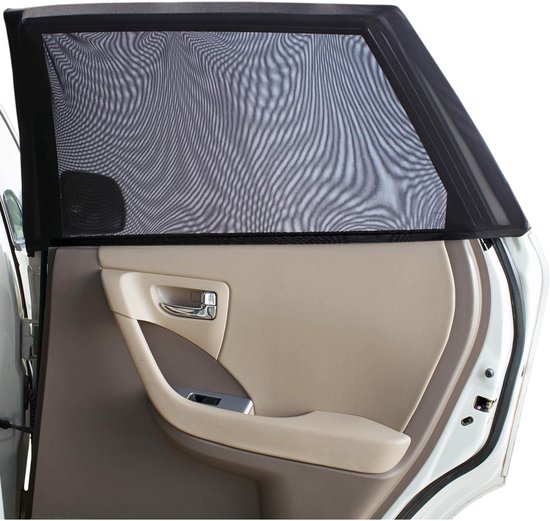 Sonnenschutz Für Kinderautos – Sonnenschutz Für Die Fenster – Dehnbar Und Atmungsaktiv – Rundumschutz Für Kinder – Passend Für Die Meisten Fahrzeuge – 2er-pack