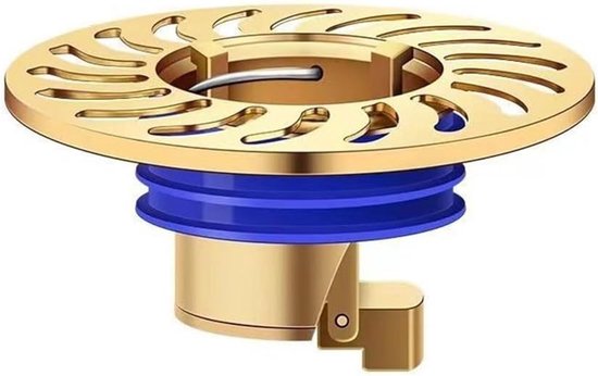 Geruchsneutralisierender Bodenablauf-abdeckeinsatz Mit Schwerkraftfilter Badezimmerablauffilter Geruchsneutralisierender Effektives Gold