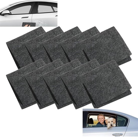 10 Teiliges Nano Glitzertuch Autokratzer Reparaturtuch Nano Zaubertuch Für Autos Neuer Durchmesser: 20 X 10 Cm